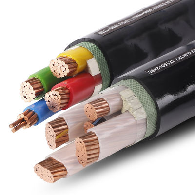 satın al Bakır iletken 16mm tek çok çekirdekli XLPE yalıtımlı PVC güç kablosu Nyy N2xy online manufacture