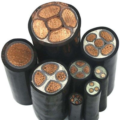 satın al Özel Uzunluk 0.6 / 1KV NYY Bakır İletici XLPE PVC Kablo Elektrik Gücü Kablosu online manufacture