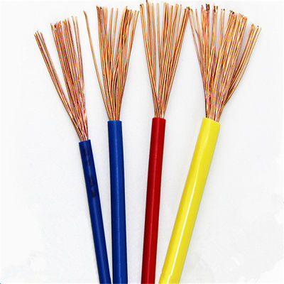 satın al Elektrikli Tek çekirdekli Bakır Tel 4mm 450V Özelleştirilebilir PVC Güç Kablosu online manufacture