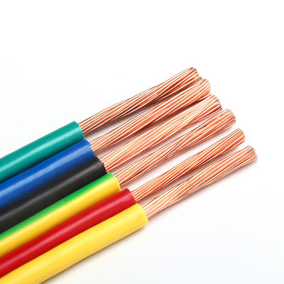 satın al Özel Renk 1.5mm PVC İzole Fleksibel Tel H07V-U Bina için online manufacture