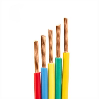 satın al Özel 2.5 mm PVC yalıtım kablosu Ev kablolama için esnek çekirdek kablosu online manufacture