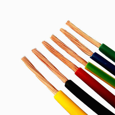 satın al Özel Uzunluklı PVC Kaplı Bakır Tel Ateş Geri Dayanıcı BVR Tel Ev Kullanımı online manufacture