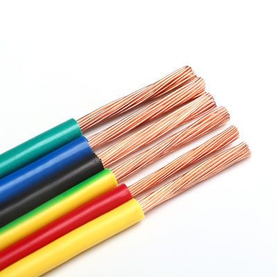 satın al 6mm AWG 6 Tek çekirdekli bina PVC güç kablosu Bakır yalıtılmış çıplak tür online manufacture