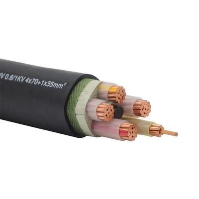 satın al CE sertifikalı YJV22 XLPE yalıtımlı ve 0.6/1KV nominal voltajlı elektrik gücü kablosu online manufacture