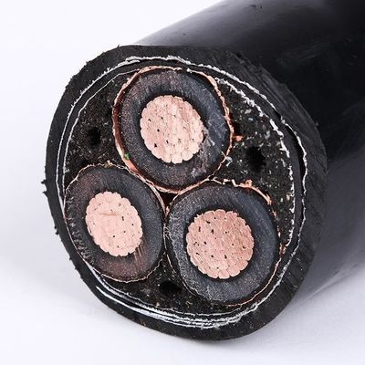 satın al Zırhlı Yeraltı Güç Kablosu 400sqmm 3X16 PVC yalıtımlı Özel online manufacture