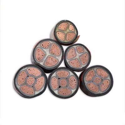 satın al 4 çekirdek 5 çekirdek 150mm2 XLPE yalıtımlı zırhlı elektrik gücü kablosu düşük voltajlı kablo online manufacture