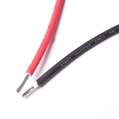 satın al PVC yalıtımlı uzun ömürlü çok çekirdekli düşük voltajlı güneş PV DC kablosu online manufacture