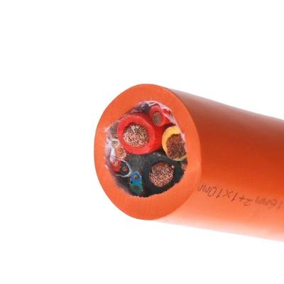 satın al Yuvarlak Elektrikli Araba Şarj Kablosu Hızlı Şarj ve Güvenlik İşlemi online manufacture