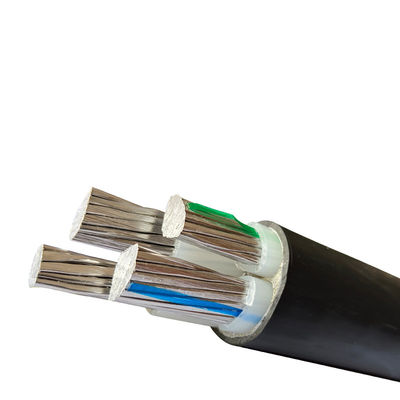 YJLV Alüminyum çekirdek kablosu XLPE yalıtım ve PVC kılıfıyla özelleştirilmiş