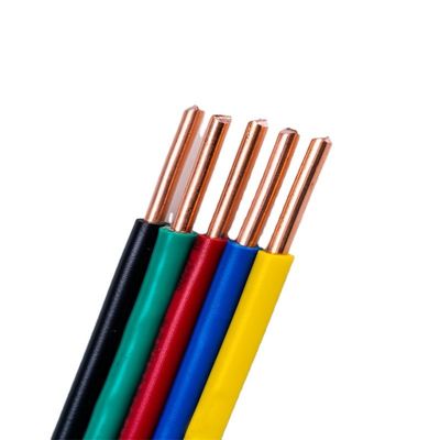 99En iyi performans için % 9 saf bakır iletken yalıtılmış BVR elektrik teleri