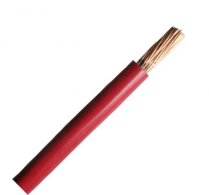 Özel Boyut 2.5mm Çizgili Esnek Elektrik Tel Çıplak Bakır PVC İzole Kablo