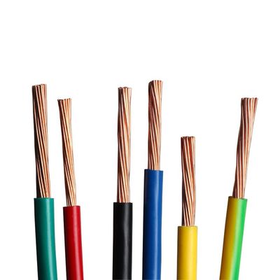 Özel ev hattı için ipli iletkenli PVC yalıtılmış elektrik kabloları ve telleri
