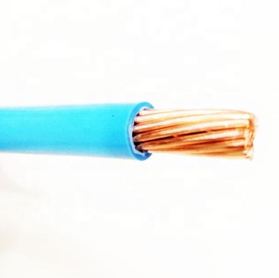 Yangına dayanıklı elektrik telleri için tek katı bakır iletkenli PVC yalıtım kablosu