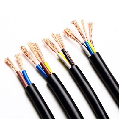 2Esnek PVC yalıtımlı ve ipli bakır iletkenli.5mm RVV güç kablosu