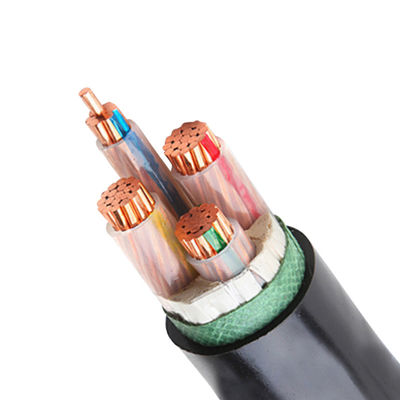 Özel Uzunluk ısıtıcı 0.6/1kv XLPE yalıtımlı PVC kabuklu Cu ileticisi 4X25 1X16mm