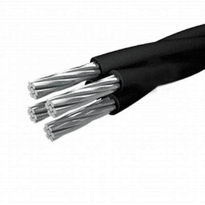0.6/1 KV Alüminyum İletici Havalı Paket Kablo XLPE Izolasyon 10mm 16mm 25mm ile