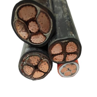 0.6/1 KV zırhlı yeraltı güç kablosu PVC XLPE yalıtım ve bakır iletkenle