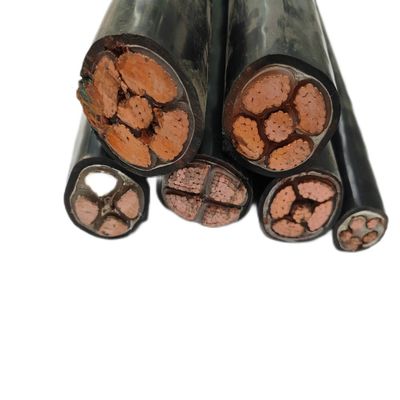 Düşük Voltajlı Güç Kablosu 3*240mm Elektrik Kablosu Zr Yjv Nyy Bakır İletici XLPE PVC Kablosu 0.6/1kv