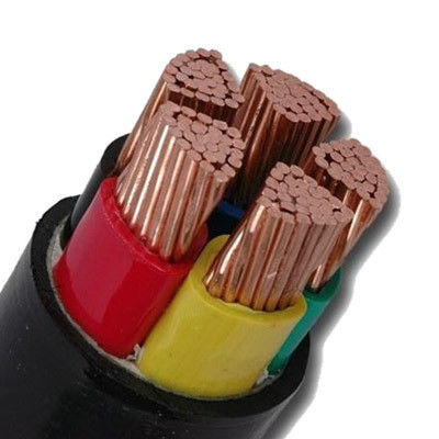 Zr-YJV2 Ulusal Standartı için Düşük Voltajlı 240mm XLPE Üç Fazlı Dört Tel Güç Kablosu
