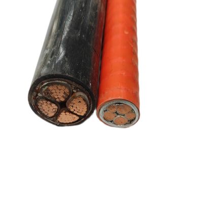 150mm2 XLPE PVC yalıtım VV Bakır Kablo ile düşük voltajlı elektrik gücü kablosu