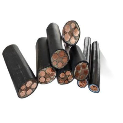 NYY Bakır Güç Kablosu 4 çekirdek 50mm2 70mm2 ISO9001/CCC/CE ile yalıtımlı XLPE PVC PE